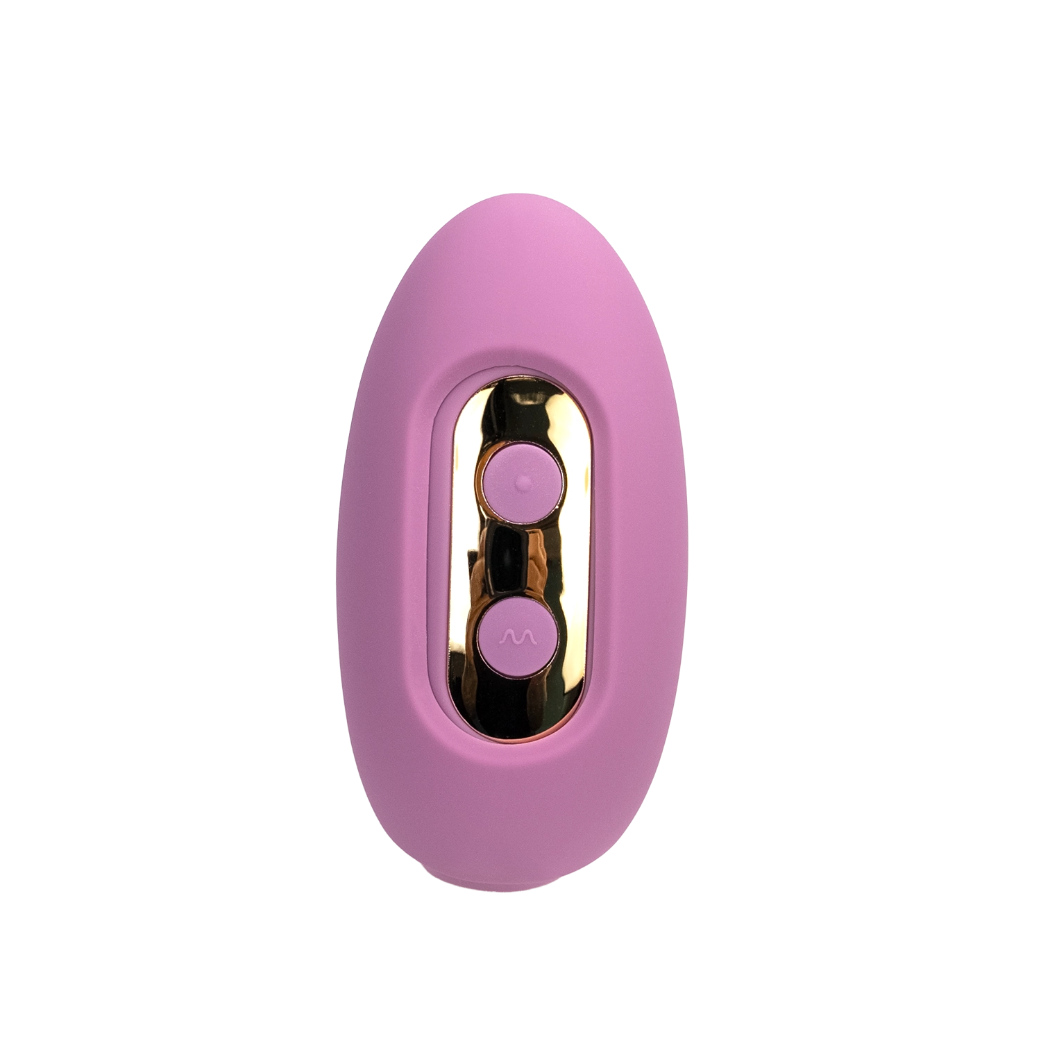 The Adventurer Curve Air Pressure Dual-Action Vibrator, button view | Euforia