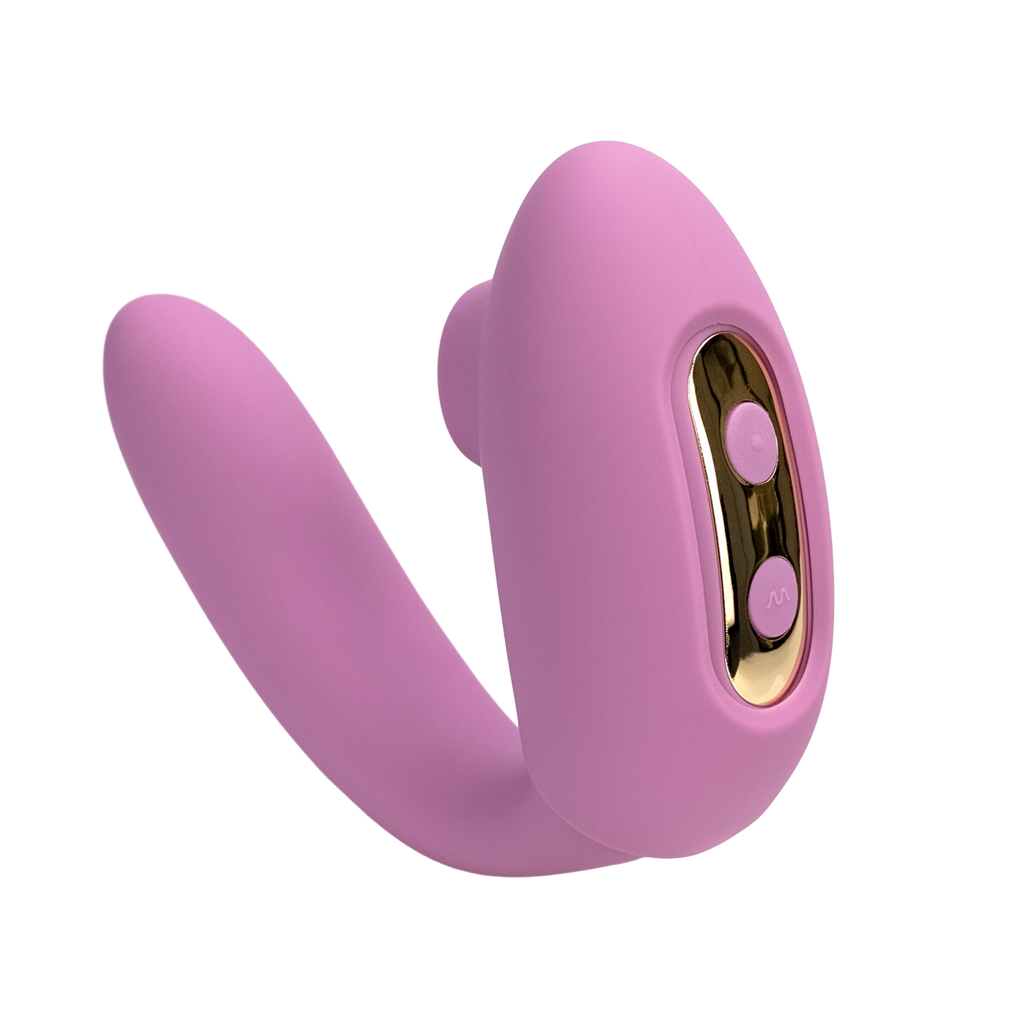 The Adventurer Curve Air Pressure Dual-Action Vibrator, side view | Euforia