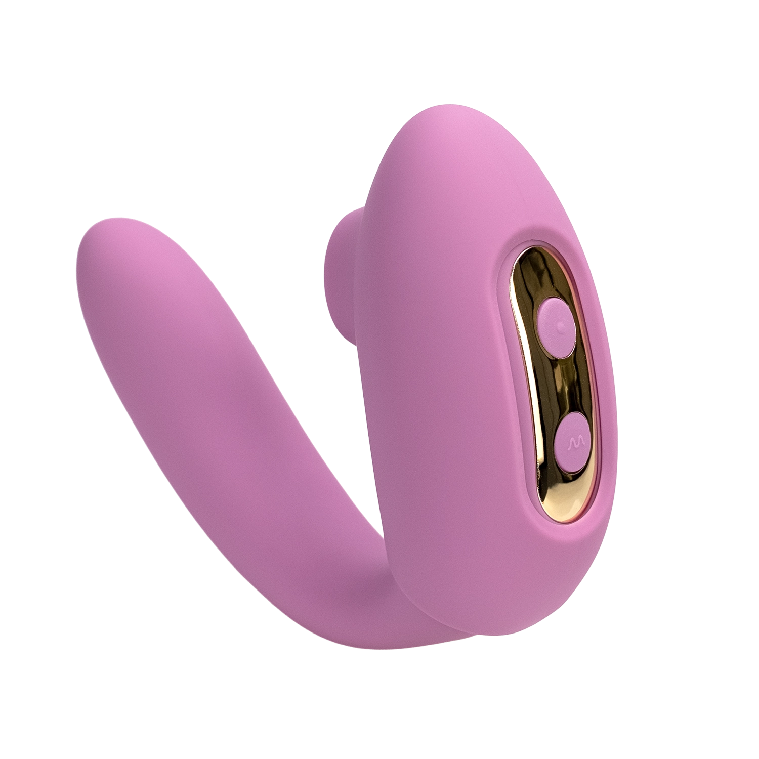 The Adventurer Curve Air Pressure Dual-Action Vibrator, side view | Euforia