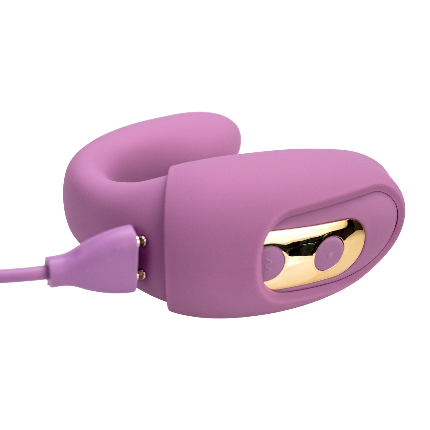 The Adventurer Curve Air Pressure Dual-Action Vibrator & charge cord | Euforia