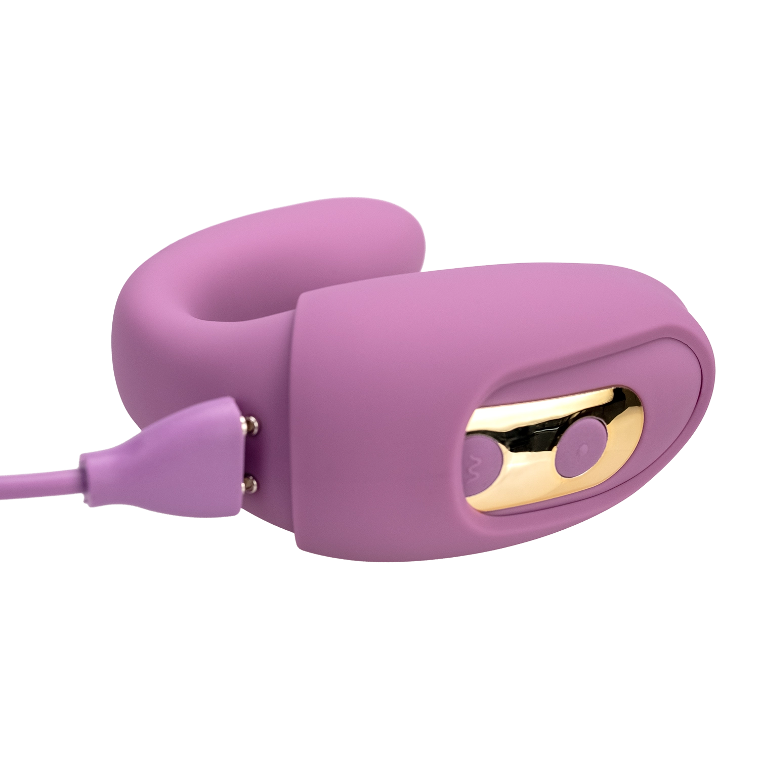 The Adventurer Curve Air Pressure Dual-Action Vibrator & charge cord | Euforia